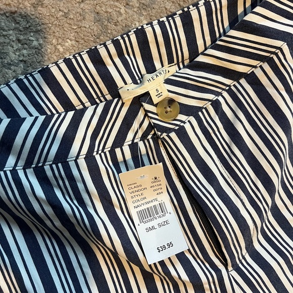 Pacsun Navy & White Trousers Small - Picture 3 of 6